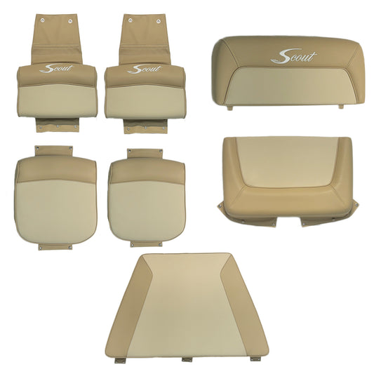 Scout 162 Sportfish - Full Set (With Bow Cushion)